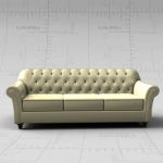 View Larger Image of 7ft tufted sofa