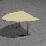 View Larger Image of Tricolor modular conference table