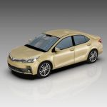 View Larger Image of Toyota Corolla Low Poly Set