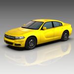View Larger Image of Dodge Charger Low Poly Set