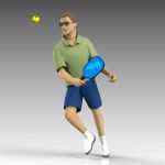 View Larger Image of Pickleball players