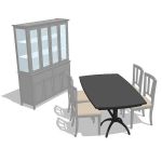 View Larger Image of Arches Dining Set