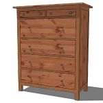 View Larger Image of IKEA Hemnes chests - textured