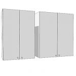 View Larger Image of IKEA Faktum Cabinets High 2 door