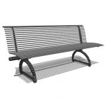 View Larger Image of Creative Pipe, Inc. Aero Bench with Back