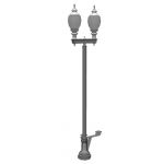 View Larger Image of Niland Company Cleveland Series Light Pole Double Light
