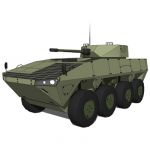 View Larger Image of Patria AMV 8x8 (Armoured Modular Vehicle)