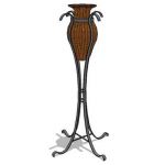 View Larger Image of vase stands