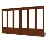 View Larger Image of Wood Wall Partition System