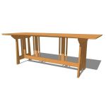 View Larger Image of Truss Dining Table