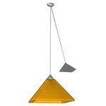 View Larger Image of Art Glass Pyramid lamps