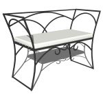 View Larger Image of Wrought iron benches