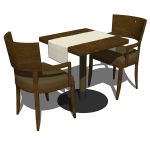 View Larger Image of Restaurant dining set