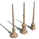 View Larger Image of Campbellsville Industries Finials