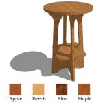 View Larger Image of 4 Small Arts and Crafts Tables